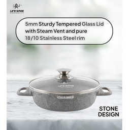 سرویس تابه 6 پارچه لایف اسمایل مدل LIFEP7STSHR-6-2