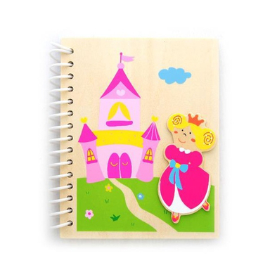 دفترچه یادداشت 60 برگ پیکاردو طرح پرنسس کد P-DF-01-Princess