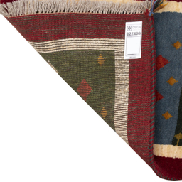 گبه دستباف سی پرشیا کد 122408 سایز 90x59 سانتی‌ متر