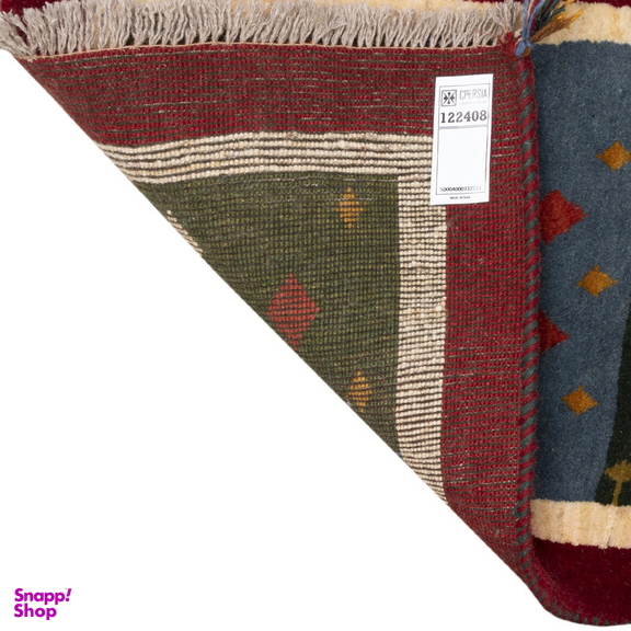 گبه دستباف سی پرشیا کد 122408 سایز 90x59 سانتی متر