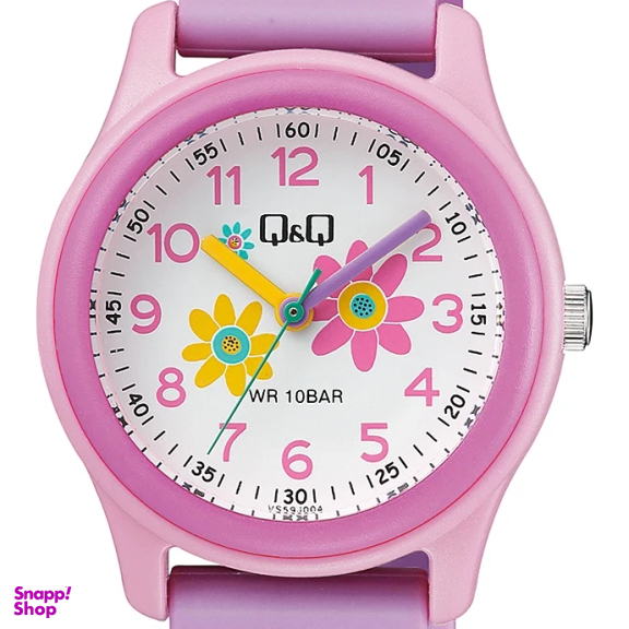 ساعت مچی عقربه ای دخترانه کیو اند کیو مدل VS59J004Y