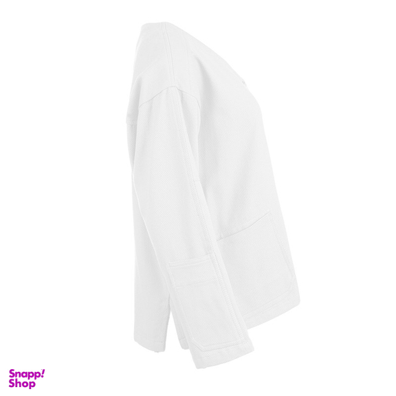 کت زنانه سرژه مدل 232158 رنگ سفید