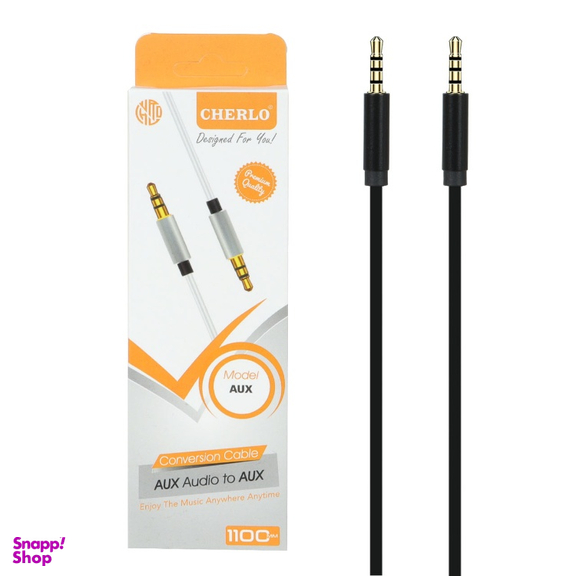 کابل صدا Jack 3.5mm چرلو مدل AUX طول 1.1 متر