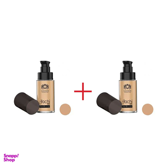 کرم پودر اوراچی مدل Cashmere Foundation حجم 30 میلی‌لیتر مجموعه 2 عددی