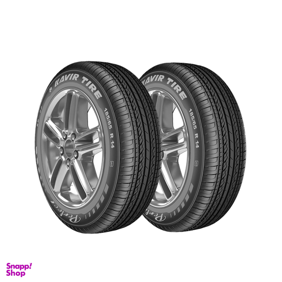 لاستیک خودرو کویر تایر مدل KB27 سایز 185/65/14 دو حلقه