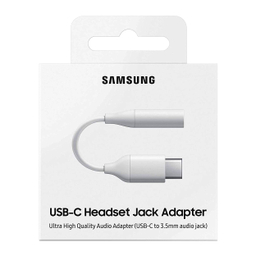 کابل تبدیل USB-C به جک 3.5 میلی متری سامسونگ مدل EE-UC10JUWEGUS طول 15 سانتی‌ متر