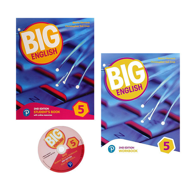 کتاب Big English ۵ اثر Mario Herrera and Christopher Sol Cruz انتشارات پیسون مجموعه ۲ جلدی