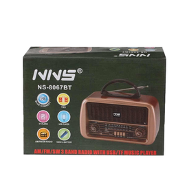 اسپیکر رادیویی ان ان اس مدل NS-8067BT