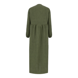 مانتو زنانه السانا مدل دلاوا کد 221053 رنگ زیتونی