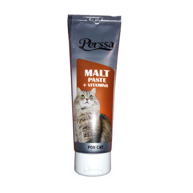 خمیر مالت گربه پرسا مدل Malt Paste Vitamins حجم 100 میلی‌ لیتر