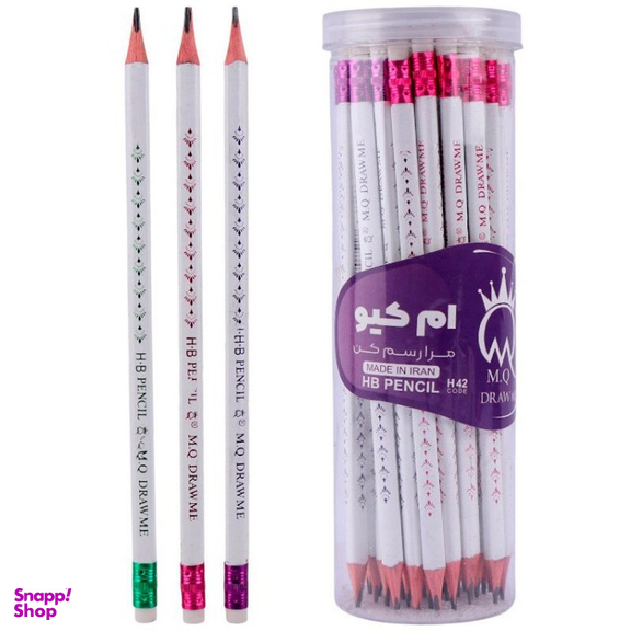 مداد مشکی ام کیو کد H42 بسته 48 عددی