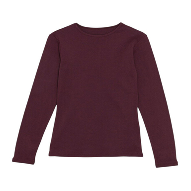 تیشرت آستین بلند پسرانه سی اند ای کد 5976 رنگ زرشکی