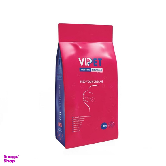 غذای خشک گربه وی پت مدل کیتن طعم مرغ وزن 10 کیلوگرم