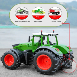 ماشین بازی کنترلی دبل ای مدل Tractor with sprinkler barrel E355-003