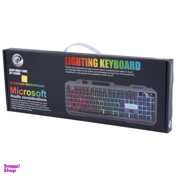 کیبورد باسیم مخصوص بازی ایکس پی-پروداکت مدل XP-11200N
