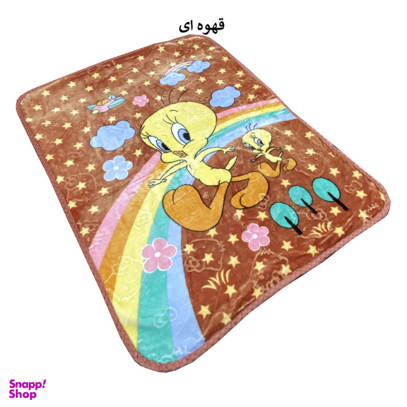 پتو کودک و نوزاد مدل توییتی سایز 140×110 سانتی متر