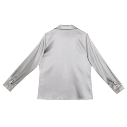 شومیز زنانه برنس مدل فروغ رنگ طوسی