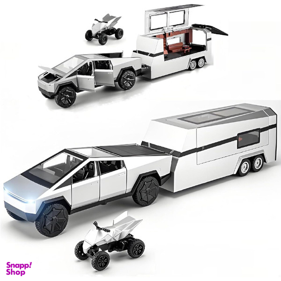 ماشین بازی مدل Tesla Pickup Trailer