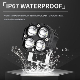 پرژکتور افرودی 40 وات خودرو مدل 4in1 بسته 2 عددی