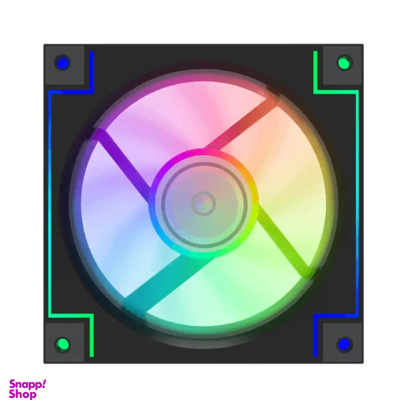 فن کیس مخصوص بازی گیم مکس مدل GAMEMAX RD300 120mm 3in1