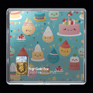 شمش طلا 18 عیار مدوپد مدل SG10701