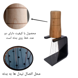ست نیدل و فانل قهوه مدل WDT