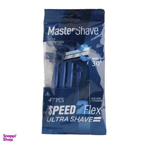 خود تراش مستر شیو مدل SPEED2FLEX بسته 4 عددی