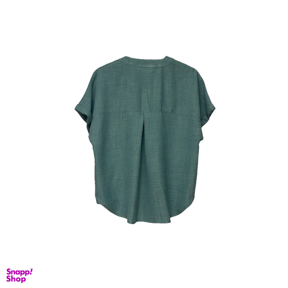 بلوز زنانه بل فی کد 11941 رنگ سبز تیره