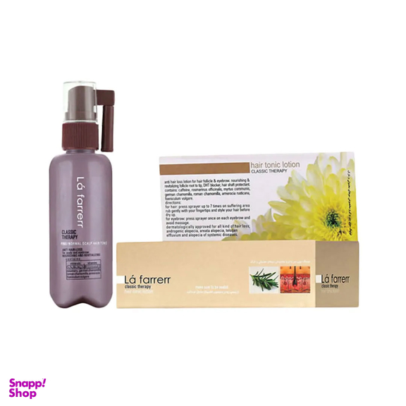 تونیک ضد ریزش مو و ابرو لافارر مدل Normal Hair مناسب موهای معمولی حجم 60 میلی لیتر