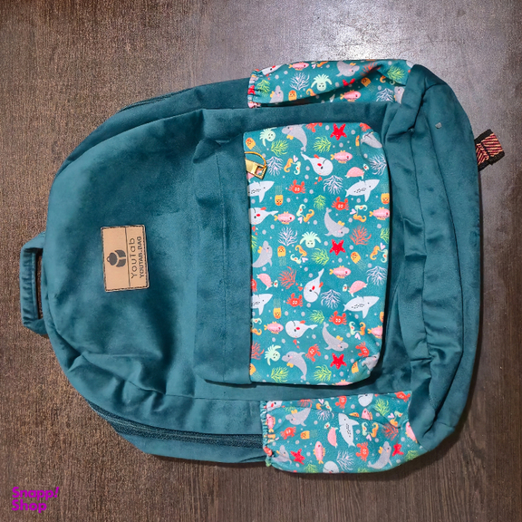 کوله پشتی زنانه یوتاب مدل مخمل K-01