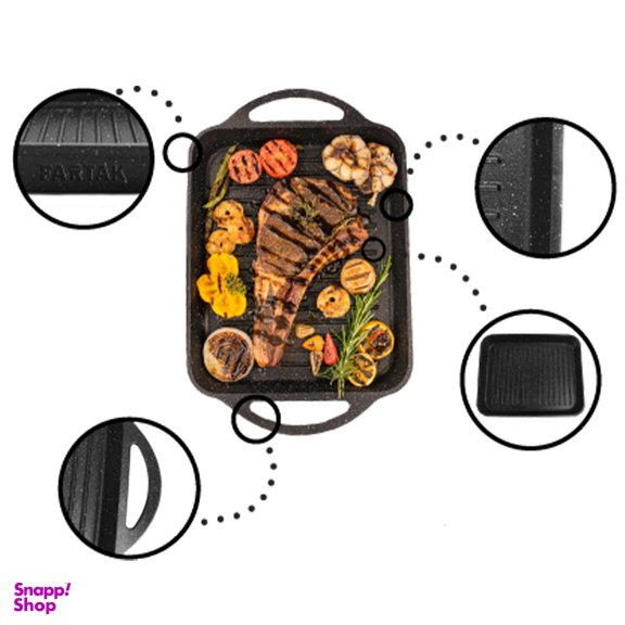 تابه گریل فرتاک مدل آباگ سایز 33