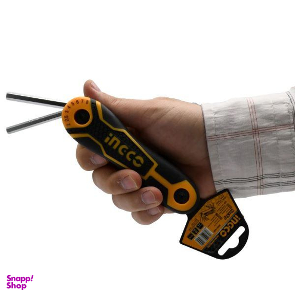 آچار آلن شش گوش اینکو کد HHK-14081 مجموعه 8 عددی