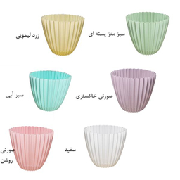 گلدان دانیال پلاستیک مدل p602