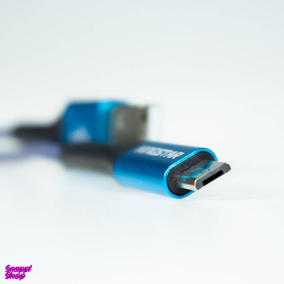 کابل تبدیل USB به microUSB کینگ استار مدل K125A طول 110 سانتی‌متر