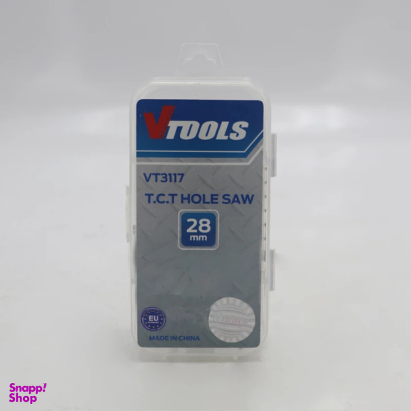 مته گردبر الماسه وی تولز مدل YP-TCT-VT3117-028 سایز 28 میلی متر