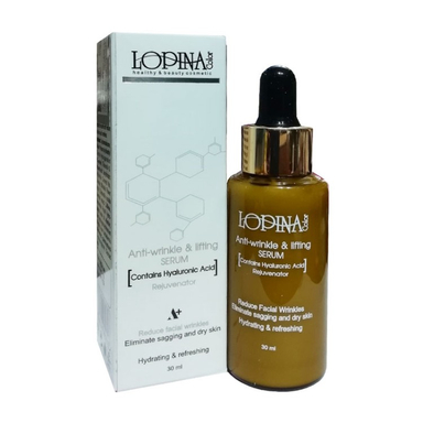 سرم لیفتینگ و ضد چروک لوپینا مدل Hyaluronic acid حجم 30 میلی لیتر