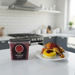 زرشک پفکی لوکس پرشیالند وزن 300 گرم