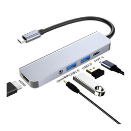 هاب 5 پورت USB-C مدل BYL-2009