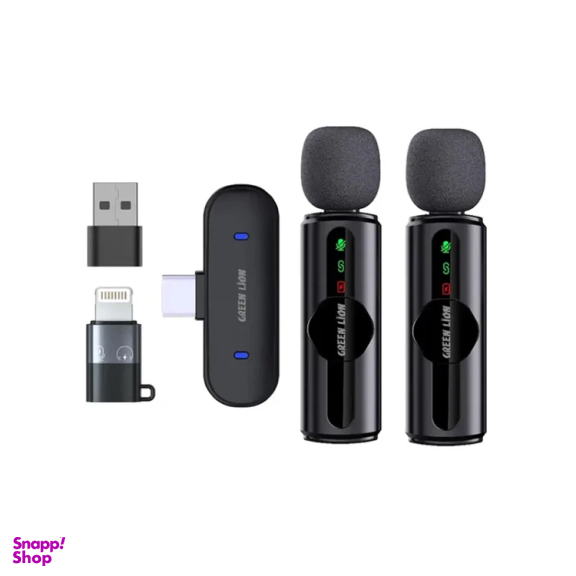 ست میکروفن بی سیم گرین لاین مدل GM-76X
