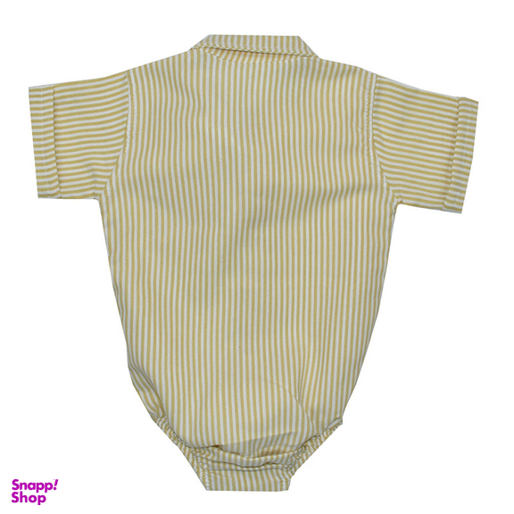 بادی آستین کوتاه نوزادی آنالی مدل راه راه کد 3