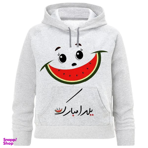 هودی دخترانه مدل هندونه لبخند A282