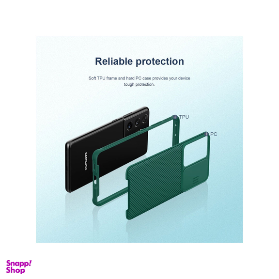 کاور نیلکین مدل CamSHield Pro مناسب برای گوشی موبایل سامسونگ Galaxy S21 Ultra