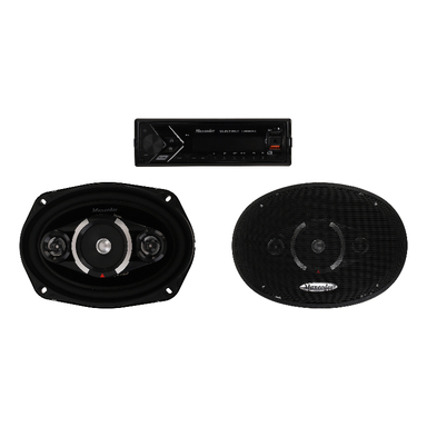 دستگاه پخش خودرو مکسیدر کد MX-DL3188U2_LS8862BT به همراه اسپیکر