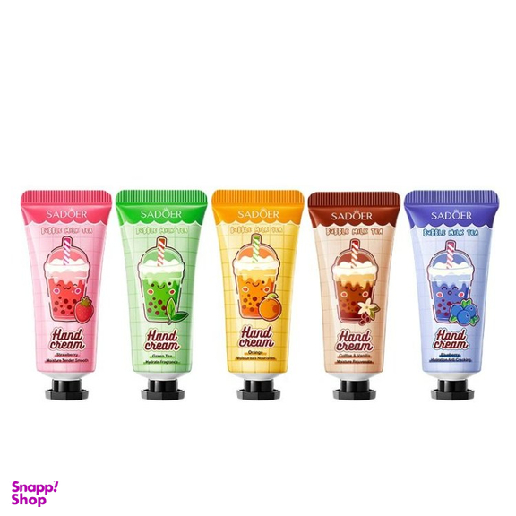 کرم مرطوب کننده سادور مدل میوه ای وزن 100 گرم بسته 5 عددی