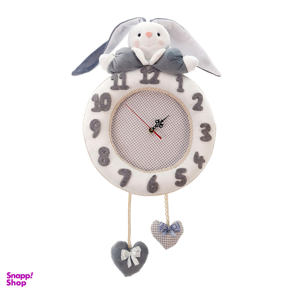 ساعت دیواری کودک نی نی سیس مدل خرگوش رابیت کد W-RAB-T