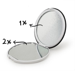 آینه جیبی خندالو طرح عاشقانه مدل تاشو کد 27104