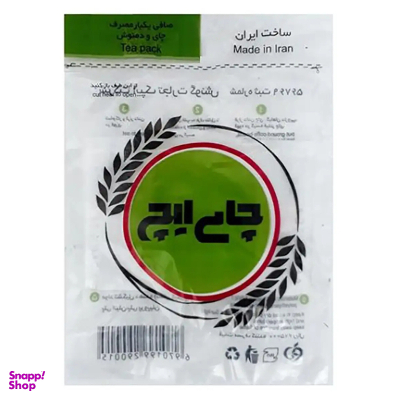 فیلتر چای و دمنوش چای ایچ کد 90015 بسته 60 عددی