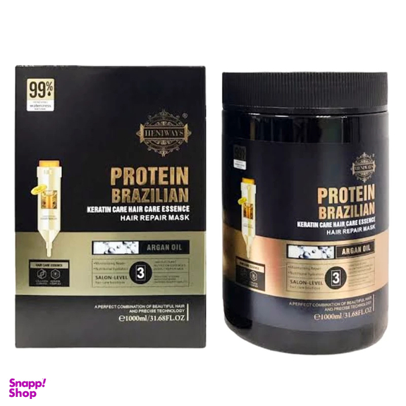 ماسک مو هنی وی مدل Protein حجم 1000 میلی لیتر