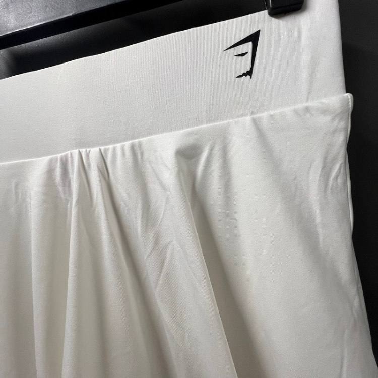 دامن ورزشی زنانه طرح جیمشارک کد 43109 رنگ سفید