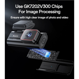 دوربين ثبت وقايع خودرو یسیدو مدل KM21 4K